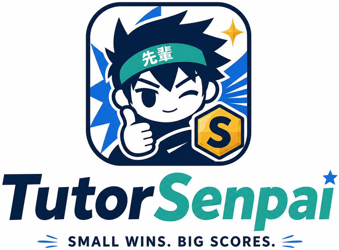 TutorSenpai — Small wins. Big scores.